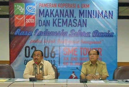Menkop Syarif Hasan akan Buka Pameran Makanan & Minuman KUKM